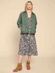 White Stuff Green Eden Denim Jacket - Image 3 of 7