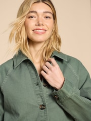 White Stuff Green Eden Denim Jacket - Image 4 of 7