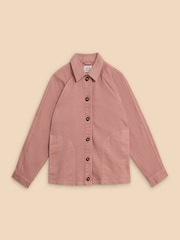 White Stuff Pink Eden Denim Jacket - Image 5 of 7