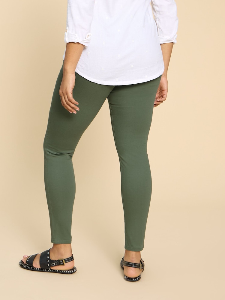 White Stuff Green Janey Jeggings - Image 2 of 7 White Stuff Green Janey Jeggings - Image 2 of 7