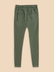 White Stuff Green Janey Jeggings - Image 6 of 7