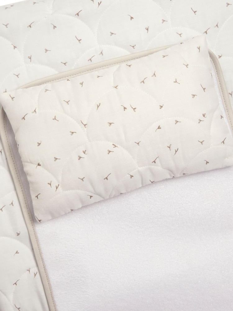 Mamas & Papas Natural Welcome To The World Seedling Luxury Changing Mat - Image 2 of 2