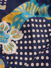 White Stuff Blue June 100% Linen Shift Dress - Image 6 of 6