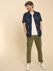 White Stuff Crab Printed Shirt - Изображение 1 из 7