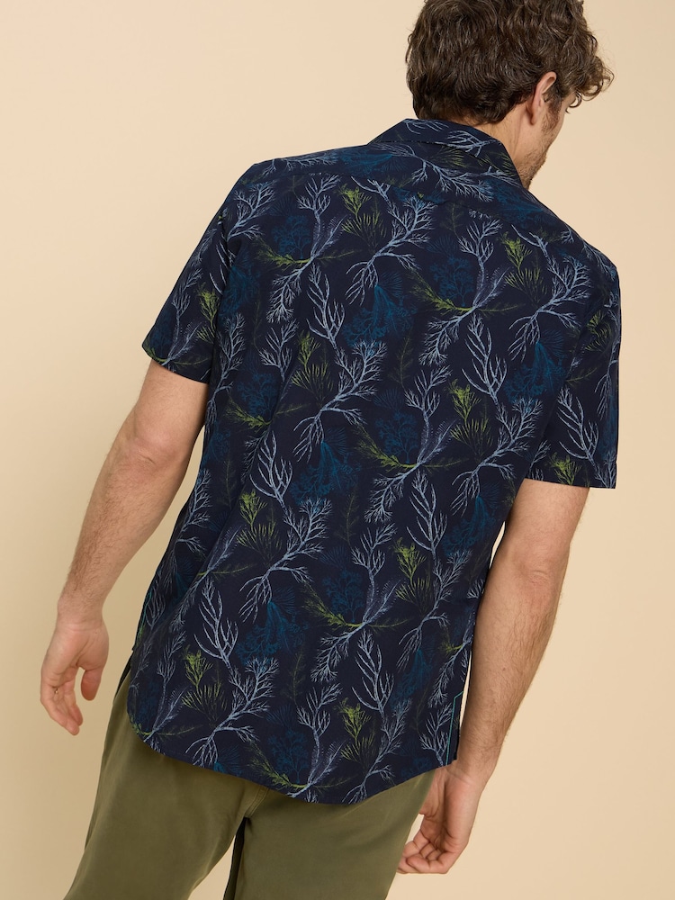White Stuff Crab Printed Shirt - Изображение 2 из 7