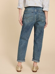 White Stuff Blue Tilly Tapered Jeans - Image 2 of 7