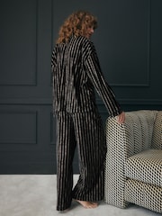 Rockett St George métallisé Rayure Pyjama boutonné - Image 4 de 11