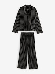 Rockett St George métallisé Rayure Pyjama boutonné - Image 7 de 11