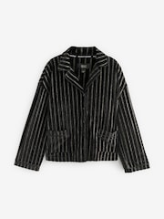 Rockett St George métallisé Rayure Pyjama boutonné - Image 8 de 11