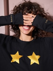 Rockett St George Black Star 100% Cotton Pyjamas - Image 5 of 6