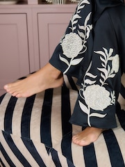 Rockett St George Black and White Woven Buttton Up Pyjamas - Image 5 of 11