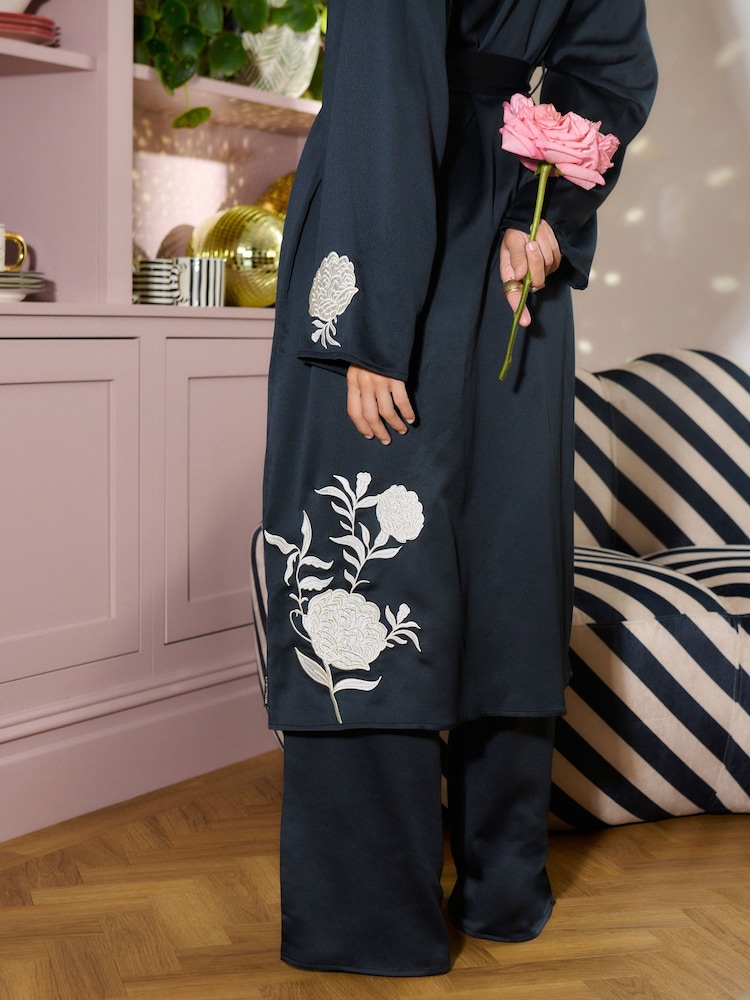 Rockett St George Robe enveloppante martelée Satin - Image 6 of 9