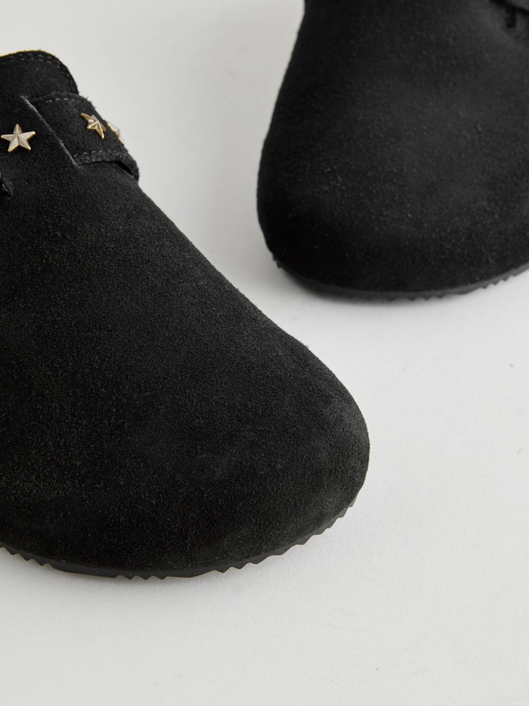 Rockett St George Black Studded Mule Slippers - Image 5 of 6