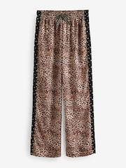 Rockett St George Satin-Pyjama mit durchgehender Knopfleiste - Image 10 of 12