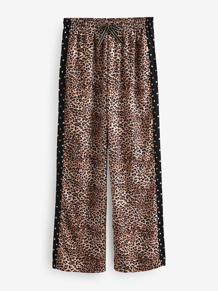Rockett St George Satin-Pyjama mit durchgehender Knopfleiste - Image 10 of 12