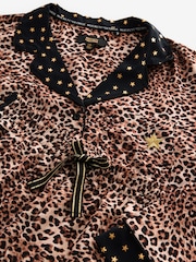 Rockett St George Satin-Pyjama mit durchgehender Knopfleiste - Image 11 of 12