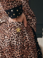 Rockett St George Satin-Pyjama mit durchgehender Knopfleiste - Image 7 of 12