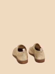 White Stuff Gold Thistle Leather Lace-Up Brogues - Image 3 of 5