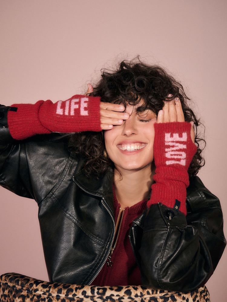 Rockett St George Love Life Handwarmers Gloves - Image 2 of 4