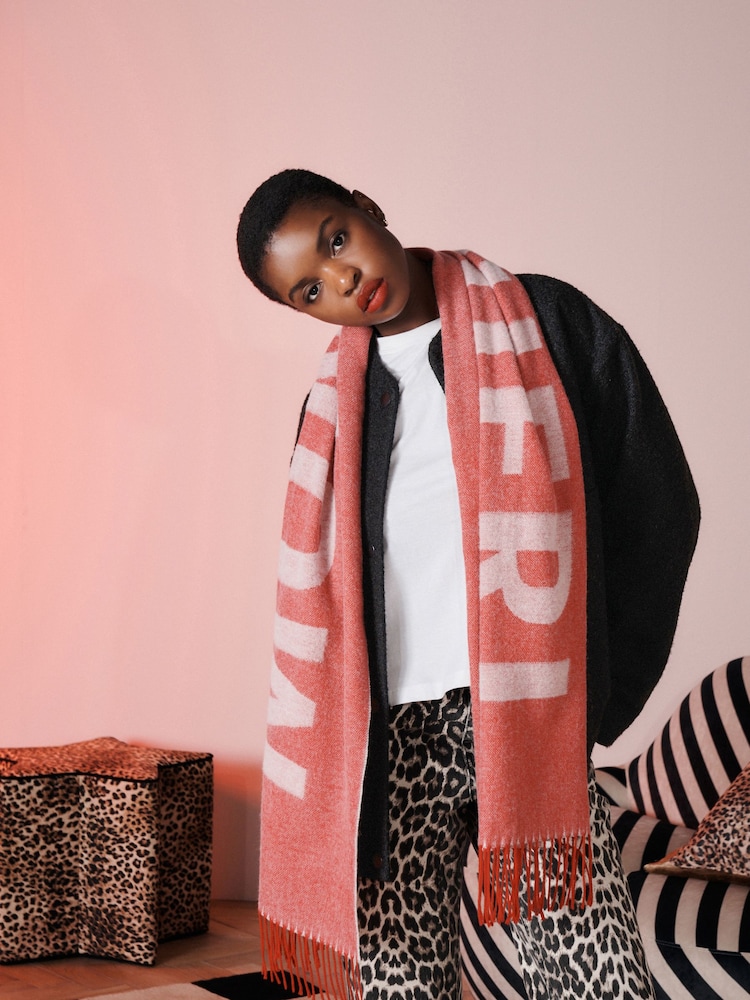 Rockett St George Mon Cheri Wool Blend Scarf - Image 1 of 5