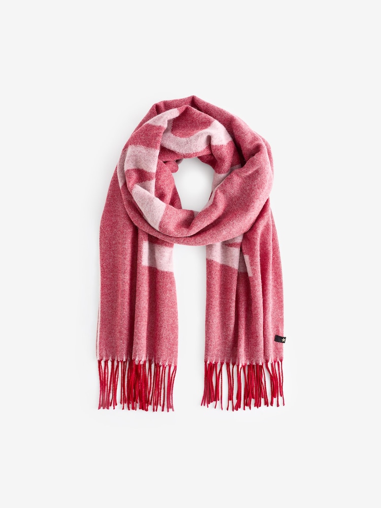 Rockett St George Mon Cheri Wool Blend Scarf - Image 5 of 5