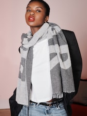 Rockett St George Rockstar Wool Blend Scarf - Image 3 of 6