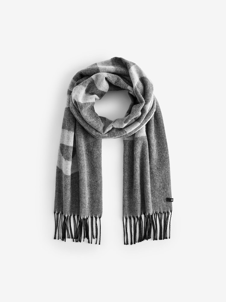 Rockett St George Rockstar Wool Blend Scarf - Image 6 of 6