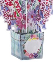 Hallmark Pink 3D Floral Pop Up Happy Mother's Day Card Bouquet - Image 4 of 4