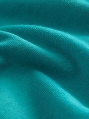 Green Essential Pure 100% Cotton Short Sleeve Crew Neck T-Shirt - Image 7 of 7