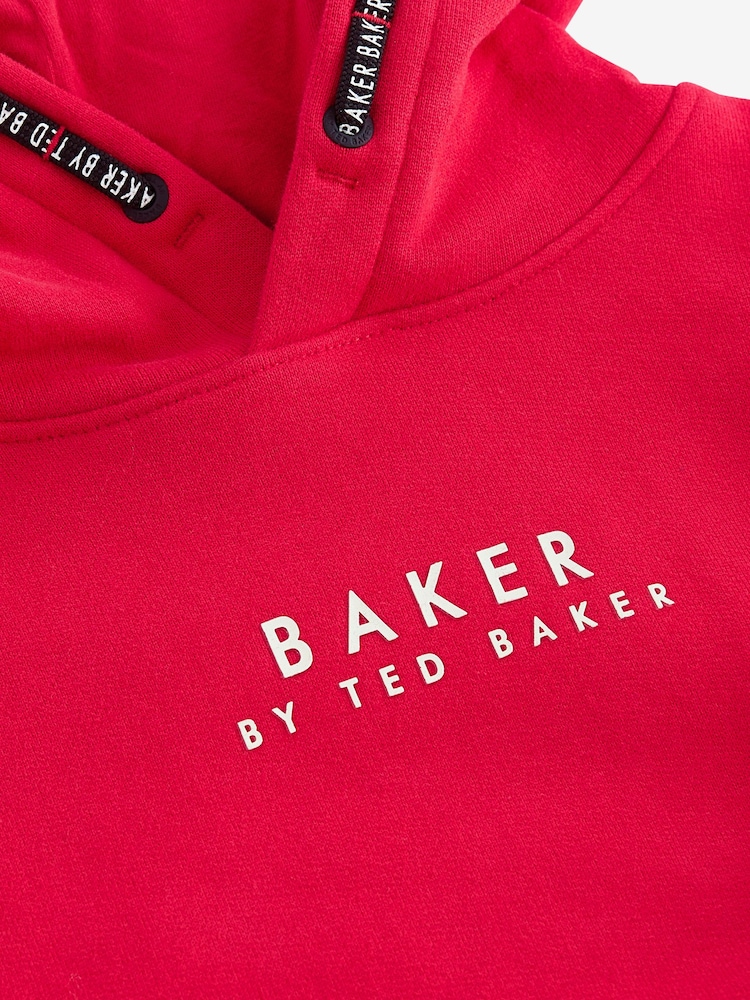 Baker by Ted Baker Overhead 100% Cotton Hoodie - Image 8 of 8