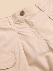 White Stuff Natural 100% Cotton Colette Cargo Shorts - Image 3 of 3