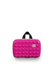 IT Luggage Natural Bobble Bloc Raspberry Rose Kiddies Suitcase Set - Image 3 of 8