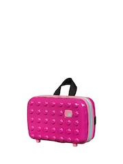 IT Luggage Natural Bobble Bloc Raspberry Rose Kiddies Suitcase Set - Image 5 of 8