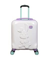 IT Luggage Kiddies Natural CottonTail Violet Suitcase - Image 1 of 5