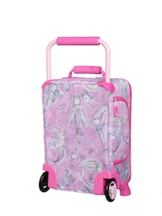 IT Luggage Natural Curisoity Mermaid Print Pink Kiddies Suitcase - Image 2 of 6
