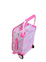 IT Luggage Natural Curisoity Mermaid Print Pink Kiddies Suitcase - Image 3 of 6