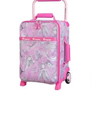 IT Luggage Natural Curisoity Mermaid Print Pink Kiddies Suitcase - Image 4 of 6