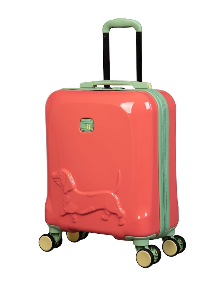 IT Luggage Coral Orange Daxie Fusion Kiddies Suitcase - Image 2 of 5