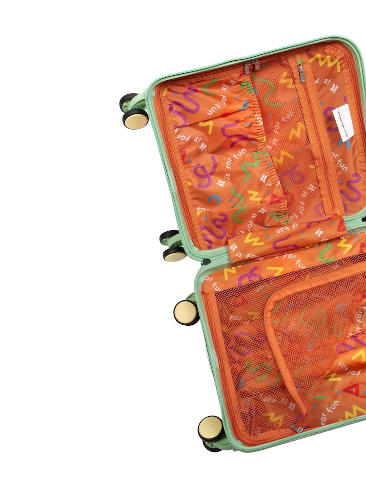 IT Luggage Coral Orange Daxie Fusion Kiddies Suitcase - Image 5 of 5
