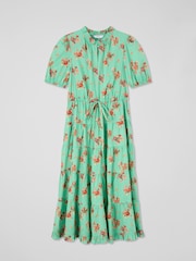 LK Bennett Hedy Petite Bouquet Print 100% Cotton Dress - Bild 4 von 4