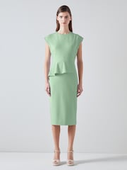 LK Bennett Mia Lenzing™ Ecovero™ Viscose Blend Dress - Image 1 of 3