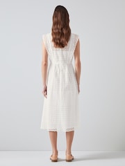 Lk Bennett Laila Sommerkleid mit Lochstickerei - Bild 2 von 4
