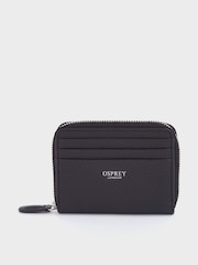 OSPREY LONDON Small The Lyra Leather RFID Zip  Purse - Image 1 of 5