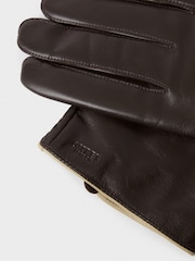 Marrón - Osprey London The Ralph Leather Winter Gloves - Imagen 4 de 4