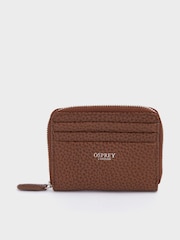 OSPREY LONDON Small The Lyra Leather RFID Zip  Purse - Image 1 of 5