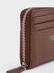 OSPREY LONDON Small The Lyra Leather RFID Zip  Purse - Image 5 of 5