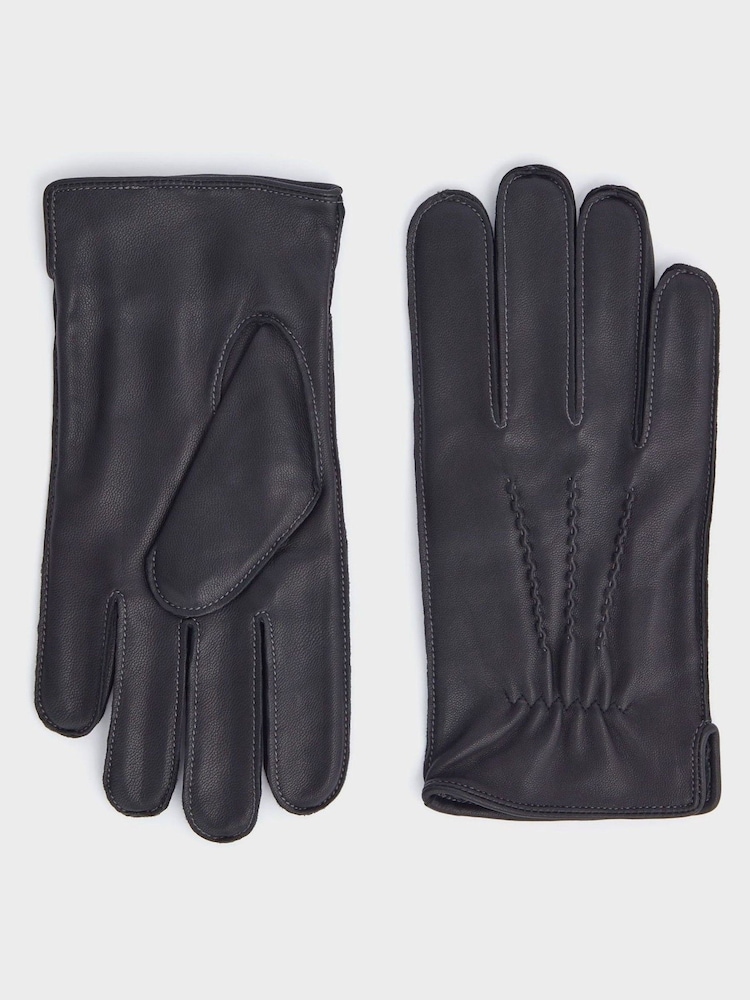 Osprey London The Harvey Leather Gloves - Image 2 of 4