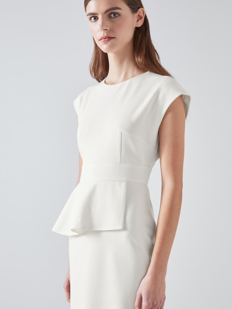 LK Bennett Mia Lenzing™ Ecovero™ Viscose Blend Dress - Image 1 of 4