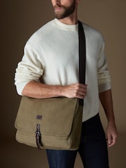 Osprey London Green The Urban Canvas Satchel - Image 1 of 6