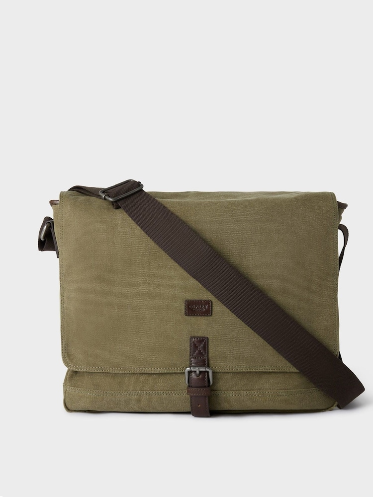 Osprey London Green The Urban Canvas Satchel - Image 2 of 6